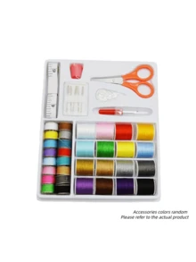 Various Stitches Electric Compact Overlock Sewing Machine With Sewing Accessories(Accessories Colors Random), Extension Table/Base Dual Mode Design, Adjustable Stitch Length, With Night Light, Dual Speed Adjustment, Suitable For Home Apparel, Curtain Pillows, Doll Accessories, Pet Clothing Repair