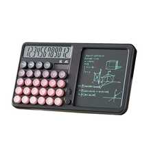 1pc 12-Digit Multifunction Calculator With Memory Storage, Percentage, Square Root, GT Total Calculation, Erasable Scratch Pad, Suitable For Student Math, Office Finance, Home Accounting, Retail Cashier, Macaron Button Color, Large Clear Display, Dual Power Supply, Portable Desktop Calculator - Multicolor - View 11