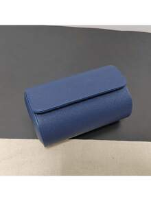 1PC 1/2/3-Slot Màu Xanh, Đen, Nâu Hộp Đồng Hồ Da Hộp Đựng Đồng Hồ Cuộn Du Lịch Làm Quà Tặng Cho Học Sinh Trở Lại Trường Học - Lưu trữ 3 nơi - Xem 13