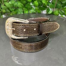 1 Country Belt Genuine Leather Horse Print Or Scale Effect - Tỉ lệ - Xem 16