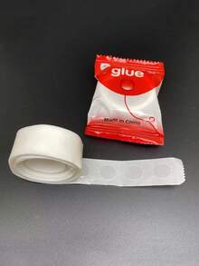 双面胶点，透明气球胶点，可移除胶点，工艺胶点，适用于圣诞节、情人节、万圣节礼物、圣诞装饰 - 查看 3