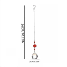 H&D HYALINE & DORA 3pcs Transparent Crystal Prism Ball Rainbow Maker Window Prism Suncatcher