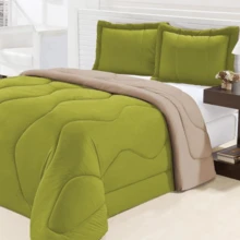 Comforter Sets - Verde con Avellana - Ver 3
