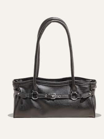 2025新款极简都市大容量腋下包，女士轻盈奢华小众设计高端质感单肩包，秋冬款