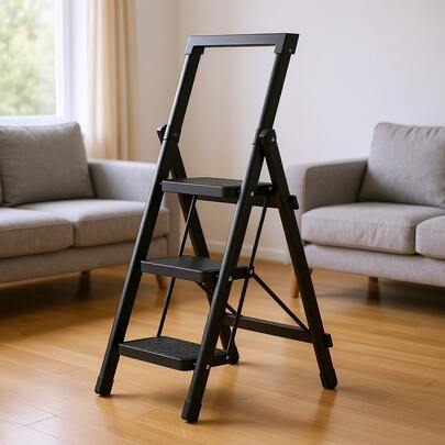 脚立 踏み台 折りたたみ 5段 2段 3段 4段 軽量 ステップ台 滑り止め付き コンパクト収納 洗車台 ホワイト 屋内外兼用