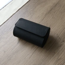 1PC 1/2/3-Slot Màu Xanh, Đen, Nâu Hộp Đồng Hồ Da Hộp Đựng Đồng Hồ Cuộn Du Lịch Làm Quà Tặng Cho Học Sinh Trở Lại Trường Học - Lưu trữ 3 nơi - Xem 15