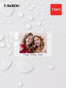 1-12pcs Personalized Bottle Stickers, Customizable With Text. Ideal For Engagements, Creative Gifts For Couples, Anniversaries, Bridal Showers, Events, And Holiday Parties. Reusable, DIY Design, Adhesive, Exquisite, High-Quality, Modern, Colorful, Stylish, Customizable, And Personalized. Suitable For Champagne, Whiskey, Tequila, And Other Liquor Bottles.