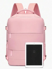 Ba lô nữ, ba lô du lịch dung tích lớn, ba lô đi làm/đi học, túi đựng laptop thời trang, túi hành lý công tác ngắn ngày, tuân thủ quy định của Ryanair, Wizz Air và các hãng hàng không khác. - Nhiều màu - Xem 2