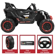 Joykoo Kids Electric Vehicles - Black - View 4
