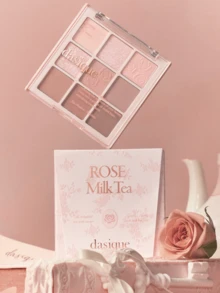 Dasique 九色眼影盘，持久显色，易于上手，顺滑易晕染，纯素配方，无动物实验，节日必备玫瑰女孩最佳色彩魅力氛围，圣诞节送给女性的礼物，时尚女装品牌，返校季，新娘婚纱，夏季，情人节，假期，情人节 - #27 Rose Milk Tea - 查看 13