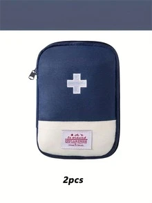 1-4Pcs,Portable Medicine Bag,Pill Box,Portable Medicine Storage Bag,Pill Storage Bag,Used To Store Medicine, Sundries, For Travel, Daily Life, Business Trips, Vacations, Spring Outings