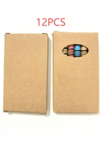 24/12/6 套装大号蜡笔 | 30 色美术用品，适用于课堂教学、学生手工和绘画 | 教师奖励、生日派对礼物 | 万圣节、圣诞节礼物、礼品袋填充物、马克笔、美术套装、数码绘画、学校用品、绘画套装、情人节、圣诞节、生日礼物 - 彩色 - 查看 10