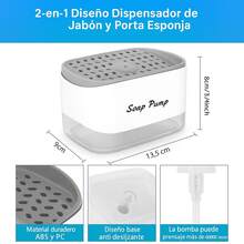 Liquid Soap Dispensers - Clear - View 3