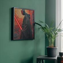 Painting By Numbers Star Wars Darth Maul Paintings 40x50 Cm - one-size - View 5
