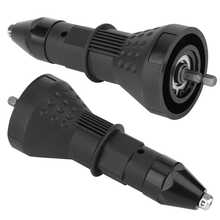 Adaptador Taladro Pistola Remachadora Electrica Remache Vmingo - Negro - Ver 2