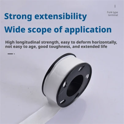 Sealing Tape, Waterproof Sealing Tape For Faucets, Plumbing, Gas, Fire Protection, Plumbing, New Material Polytetrafluoroethylene