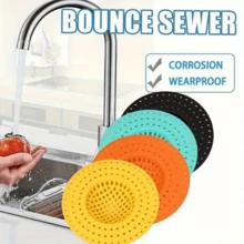 1/3/6 pezzi Filtro per scarico di cucina e bagno | Cattura capelli anti-intasamento + filtro per rifiuti alimentari | Coperchio per scarico in plastica durevole Articoli per la cucina Accessori per la cucina Utensili da cucina - Multicolore - Visualizzare 7