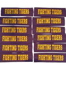 2pcs Personalized Sports Team Headbands, Sports Headbands, Sports Team Gear, Girls Sweatbands, Football Headbands, Basketball Headbands - Item 1 - View 6