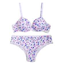 Set Of 5 Bra And Panty Sets For Girls/Teens, Printed, With Padded Cups - Nhiều màu - Xem 6