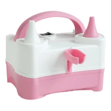 AOYI 1个电动气球泵，便携式双喷嘴电动气球充气泵，适用于派对装饰和气球充气 - 英規插(220-240V) - 查看 10