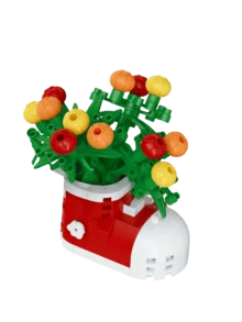 12pcs Mini Micro Bead Cute & Exquisite Garden Sneakers Desk Decor, Flower Gift Box, Plant Assembly Puzzle Toy, Lifelike Eternal Flower, Intellectual Toy, 3D Puzzle, Girls' Festival Gift, Mother's Day Gift, Christmas Gift, Father's Day Gift, New Year Gift - Multicolor - View 16