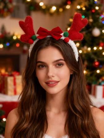 1 st. Julfest-hårband, Håraccessoar för vardagsfest