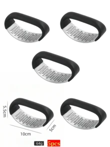 1 件，压蒜器，不锈钢压蒜器，摇臂金属蒜泥器，可洗蒜泥器，厨房蒜泥器，蒜泥器，厨房用品，厨房小工具，公寓必需品，大学宿舍必需品厨房配件 - 彩色 - 查看 16