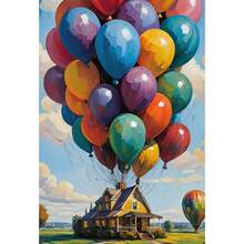 Malowanie po numerach z ramą Obrazy Disney Departure 40x50 cm - one-size - Zobacz 2