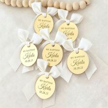 Gold Round White Ribbed Ribbon