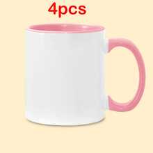 1/2/4pcs Customized Text Ceramic Mugs - Personalized Initial/Name Coffee/Tea Cup, Perfect Gift For Christmas, Birthday, Thanksgiving, Ideal For Daily Coffee/Tea Drinking, Great Present For Family, Friends, Kids, Lover, Coworkers - Normal - View 11