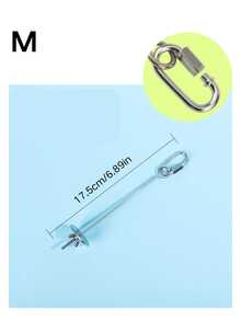 Stainless Steel Bird Fruit Forks - Parrot Cage Accessories Set For Fruit & Snack Feeding | Rustproof Chew-Proof Bird Supplies, Immediate Use Bird Toys - Silver - View 12