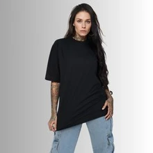 Men T-Shirts - 黑色 - 查看 2