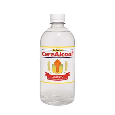 1 Litro Álcool de Cereais Puríssimo Ideal para Perfumes, Bebidas, Limpeza