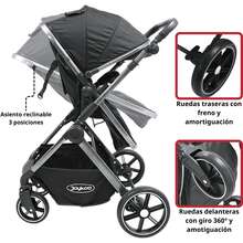 Joykoo Baby Strollers - Black - View 3
