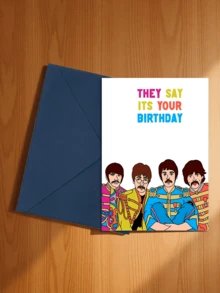 A Set: They Say Its Your Birthday [Customer Favorite] Humorous And Creative Birthday Card (With Envelope) - The Perfect Gift For Friends And Family, Also Great For Everyday Office Use - Sets - View 4