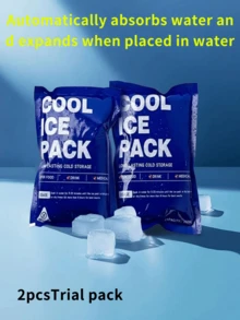 20/50/70/100 túi đá tái sử dụng - Dùng cho hộp làm mát, vận chuyển đá mùa hè và hộp đựng cơm trưa, túi làm mát tái sử dụng, túi làm mát hộp đựng cơm trưa, bảo quản mồi câu, túi đông lạnh cho bãi biển, phụ kiện làm mát khi đi du lịch và cắm trại - Nhiều màu - Xem 17