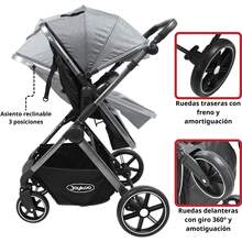 Joykoo Baby Strollers - Grey - View 3