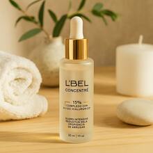 Sérum facial L'BEL Concentré 15% ácido hialurónico 30 ml | Suero antiedad hidratante con colágeno, antioxidantes y vitamina E | Tratamiento facial avanzado que rellena líneas de expresión, reafirma y mejora la elasticidad de la piel | Sérum con ácido hialurónico concentrado para hidratación profunda y efecto rejuvenecedor | Fórmula ligera de rápida absorción ideal para todo tipo de piel | Suero facial profesional que suaviza, revitaliza y aporta luminosidad al rostro | Producto de skincare premium para rutina diaria de cuidado facial, día y noche | Hidratante facial concentrado L'BEL para piel seca, mixta o madura con efecto reafirmante y rejuvenecedor. - transparente - Ver 3