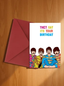 A Set: They Say Its Your Birthday [Customer Favorite] Humorous And Creative Birthday Card (With Envelope) - The Perfect Gift For Friends And Family, Also Great For Everyday Office Use - Sets - View 6