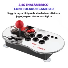 consola de videojuego,consola retro,Máquina recreativa retro,game stick,consolas,consolas video juegos,consola de videojuegos,game stick 4k,Compatible con los formatos FC, GBC, MD y GB, resolución 4K, 10 000 juegos integrados.8000 en 1 Arcade Game Box 3D 2 jugadores, juegos 3D y 2D 1080P con joystick Arcade, soporta juegos extendidos para PC/portátil/TV/PS3 8000+ - Blanco - Ver 9
