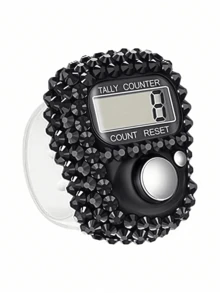 1-6颗念珠计数器，运动计数工具，带重置功能的编号念珠计数器，5位数字显示 - 彩色 - 查看 18