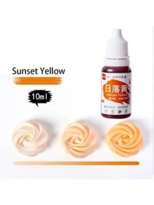 10毫升食用级水溶性和油溶性色素 - 用于蛋糕装饰、烘焙、糖果制作 - 彩色 - 查看 20