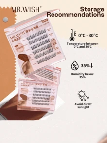 36pcs Glue-Free Animal Series - Double-Pointed Mini Sheep Horn Styled Everyday Cartoon Lashes, MR.WISH False Eyelashes - C - View 7