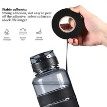 1/5/10PCS Rolls Cable Management Tape, 15 Mm Width * 10M Length Options, High Temp Resistant Fabric Wire Harness Tape (Heat Proof/Abrasion/Chemical Resistant & Flame Retardant), Self-Adhesive & Easy To Tear, For Car Engine/Automotive Wiring Harness, Home/Office Electrical Cables Wrapping, Insulation & Noise Damping