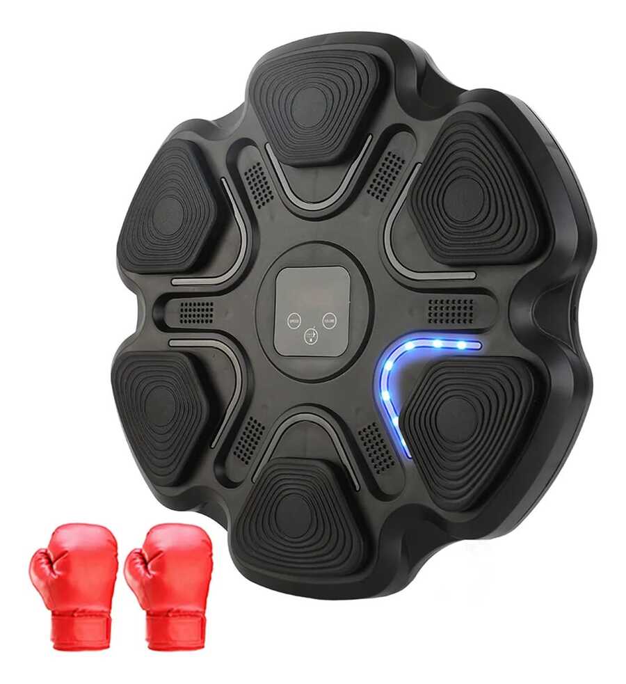 Máquina De Boxeo Musical Bluetooth Inteligente Colgada - Negro - Ver 1