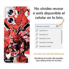 Funda Compatible con Oppo Uan Puunch Mann Garoou Monstruo Humano Cazador de Héroes Hiro Gari Anime Protector Carcasa Anticaídas a Prueba De Golpes TPU. - transparente - Ver 5