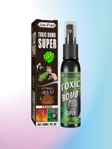 30毫升恶作剧臭味喷雾，趣味持久气味娱乐减压玩具，含发酵大豆和海藻的放屁喷雾，可藏于瓶中恶作剧，气味极其难闻，是有效的恶作剧道具。 - 彩色 - 查看 17