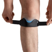 2pcs Adjustable Knee Pads, Suitable For Basketball, Football, Running, Cycling, Fitness, Silicone Strap, Elastic Patella Protection - Multicolor - View 5