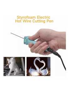 Cortador Electrico Portatil Para Unicel Cautin Styrofoam - Azul - Ver 6