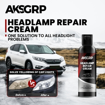 1 Botella de crema de restauración de faros, limpiador de faros sin pulido para lentes envejecidos, agente de pulido de lentes amarillentas, herramienta de reacondicionamiento, crema de pulido, accesorio automotriz, artículo esencial de mantenimiento del automóvil para el cuidado de los faros.